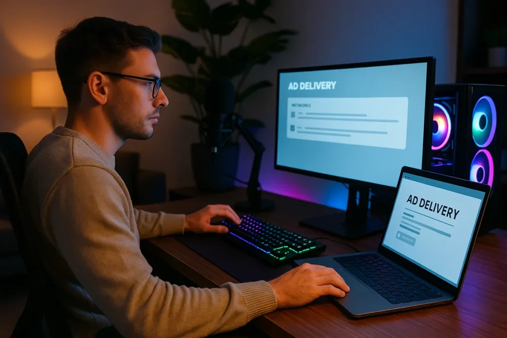 Leaving ad delivery on the default settings