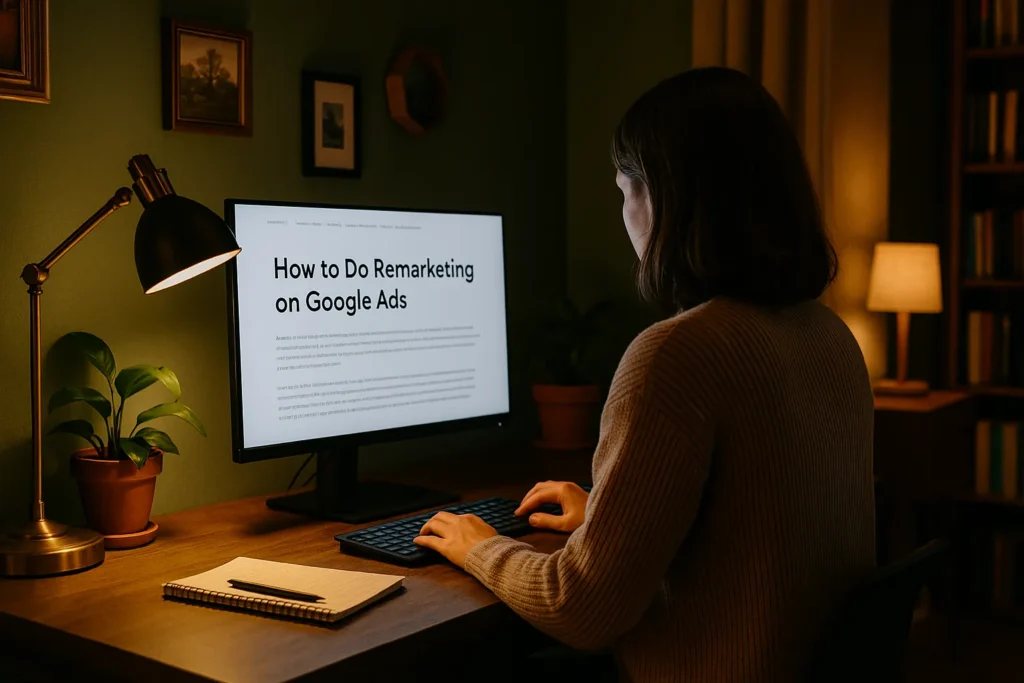 How to Do Remarketing on Google Ads
